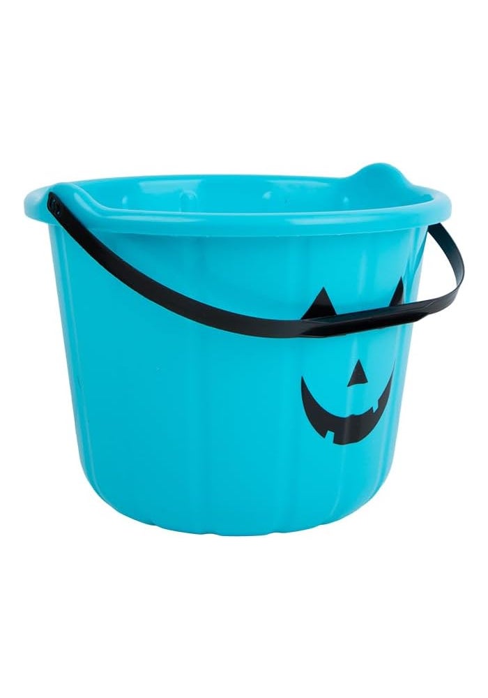 Daiso Halloween Pumpkin Basket - Blue - Image 4